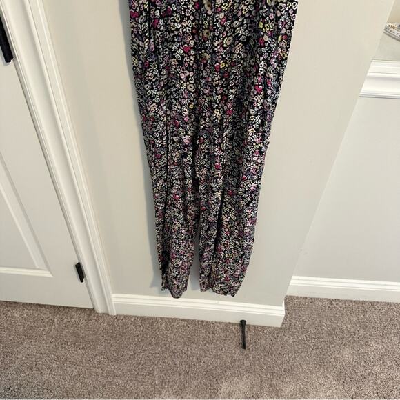 Apiece Apart Pink Floral Purple Altered Jumpsuit XS/S - Picture 8 of 12